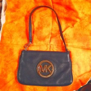 Michael Kors Fulton navy blue wristle